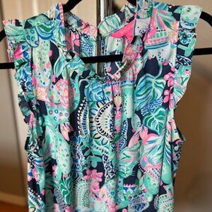 Lilly Pulitzer - Sleeveless Top - size Large